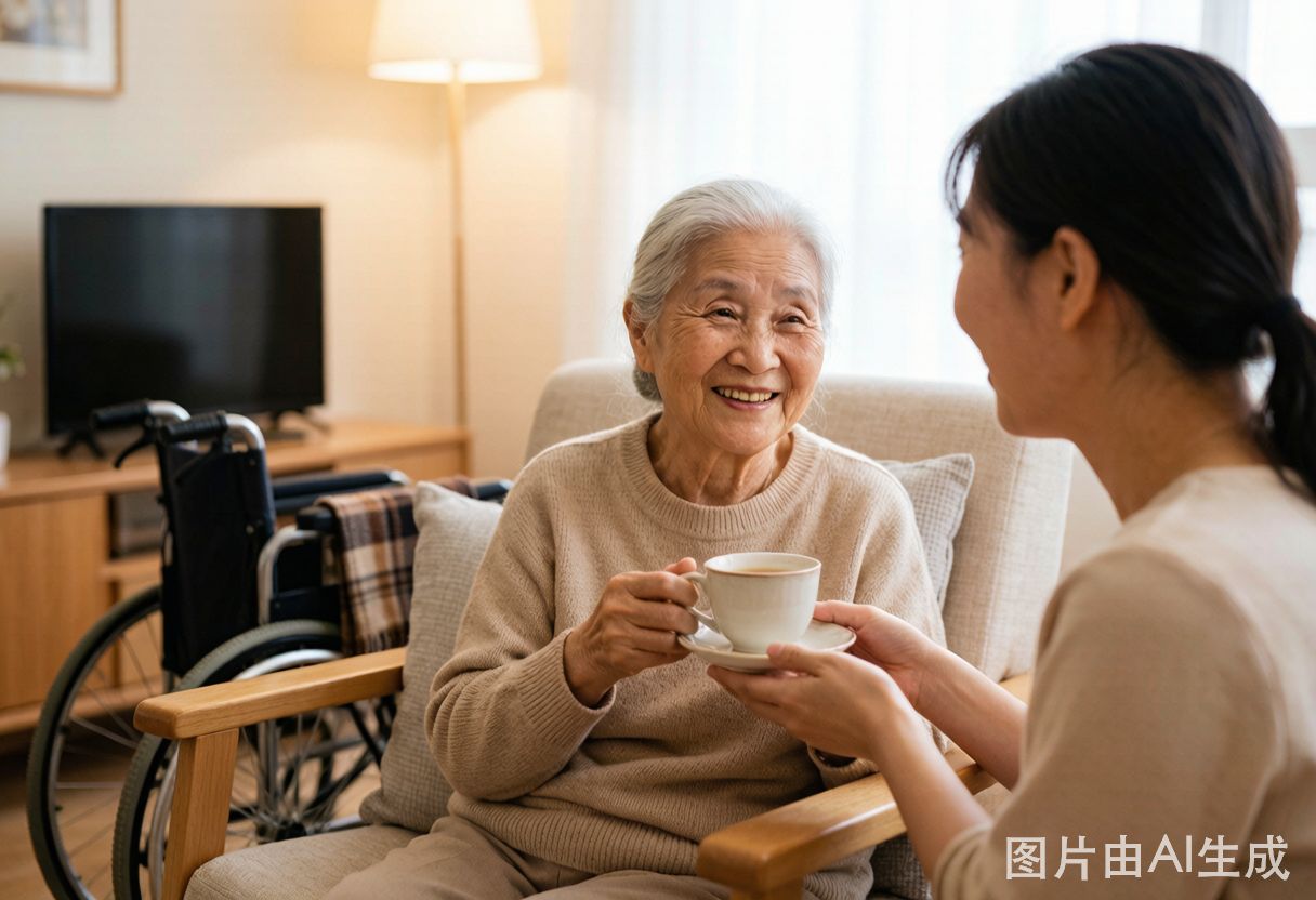 长者幸福瞬间